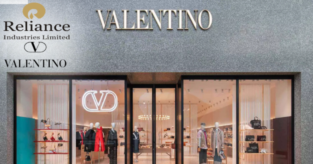 RELIANCE BRANDS LIMITED PARTNERS WITH MAISON VALENTINO